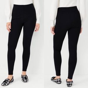 Ann Taylor Black Size Zip Leggings Size Small
